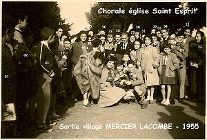 CHORALE ST ESPRIT D ORAN 1955 A MERCIER LACOMBE